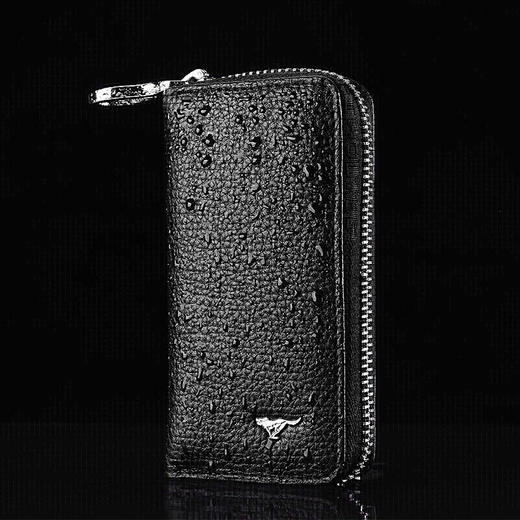 七匹狼钥匙包 男士钥匙扣汽车钥匙包时尚锁匙包A138232-01AJ2黑色 商品图3