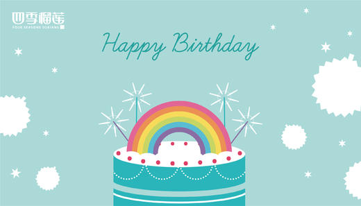 生日快乐榴莲卡 商品图0