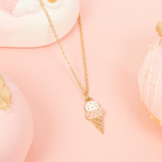 孩子王专属可爱冰激凌项链
