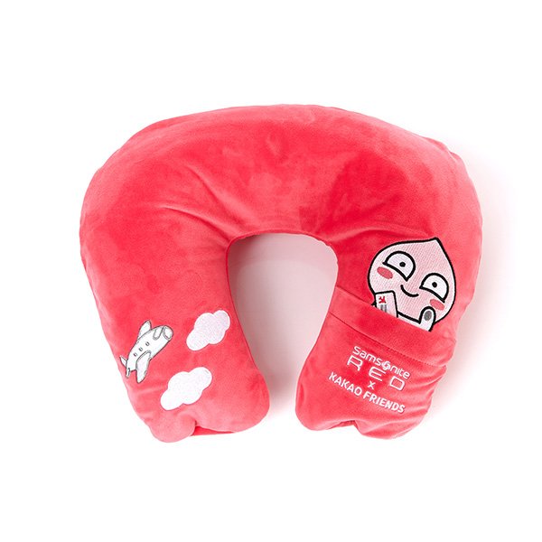 KAKAO FRIENDS 2 APEACH neck pillow PINK 颈枕 U型枕JPY带授权招加盟代理