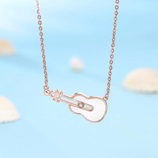 一往琴深纯银锁骨链  简约轻奢小众设计 商品图0