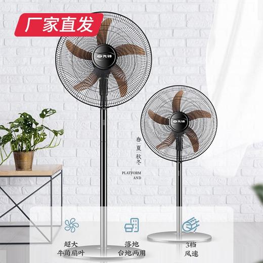 先锋（SINGFUN）电风扇/落地扇/工业风扇/立式大风量风扇FS45-19A 黑色【XF】产地直发  商品图0
