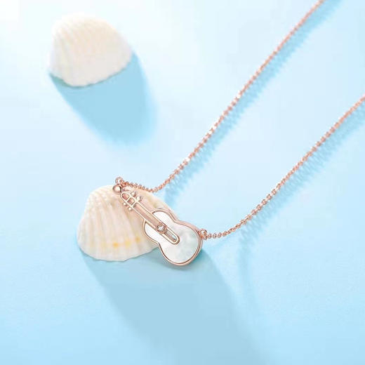 一往琴深纯银锁骨链  简约轻奢小众设计 商品图4