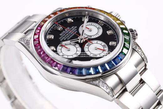 N劳力士迪通拿-116598RBOW系列，延续始于1963的经典力作！当手表碰上彩虹，华贵与美丽的碰撞，玩转彩虹，玩转小清新❕❕❕❕ 商品图13