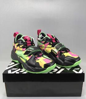 JORDAN WHY NOT ZER0.3 威少3代 白/黑 复活节   涂鸦 带气垫 实战篮球鞋