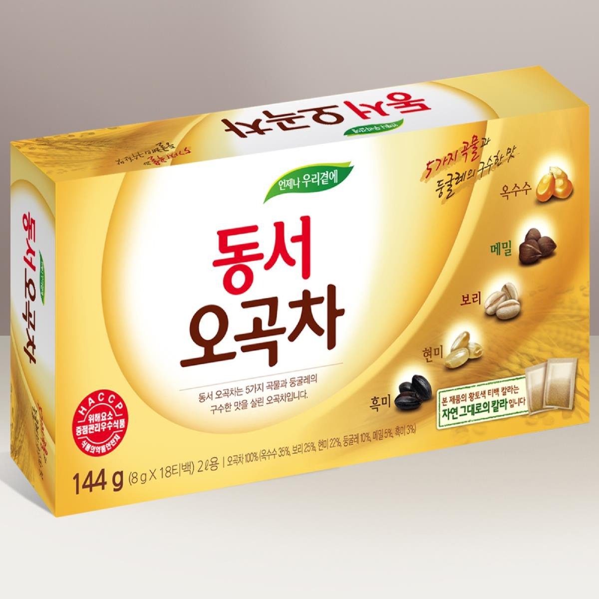 East and West 东西 五谷茶 热饮茶包 韩国Ogok tea 8g*18 piecesJPY带授权招加盟代理