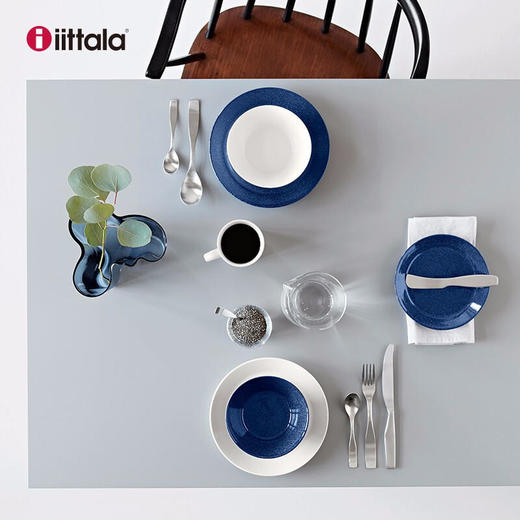 Iittala伊塔拉Teema经典主题系列简约陶瓷餐具盘子碟子点心盘小菜盘碟子17cm 商品图1