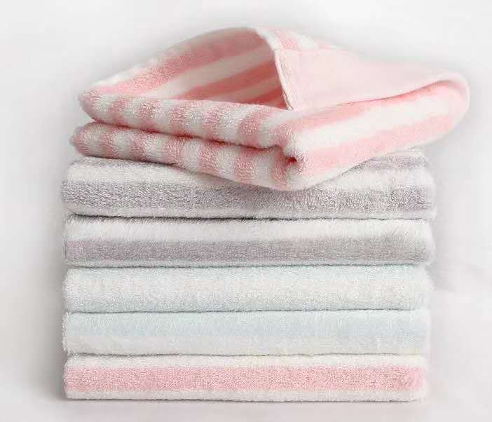 TY竹纤维条纹竹棉毛巾2003