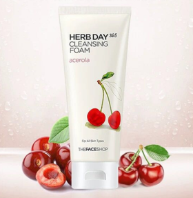 더 페이스샵 클렌징 폼 -체리 170ml
