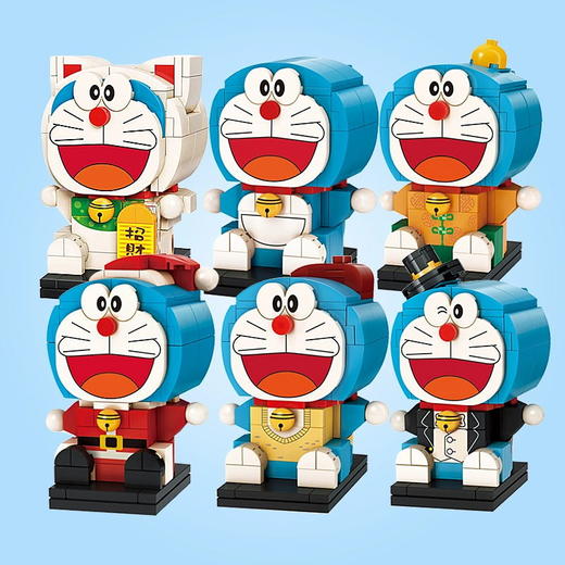 keepplay启蒙积木宝可梦/皮卡丘/哆啦A梦/故宫宫廷文化系列/航天员 方头仔玩具keeppley（兼容乐高小颗粒）） 商品图1