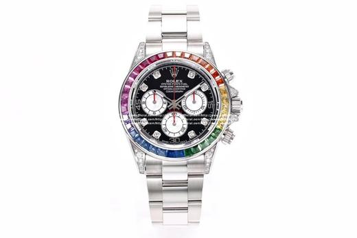 N劳力士迪通拿-116598RBOW系列，延续始于1963的经典力作！当手表碰上彩虹，华贵与美丽的碰撞，玩转彩虹，玩转小清新❕❕❕❕ 商品图8