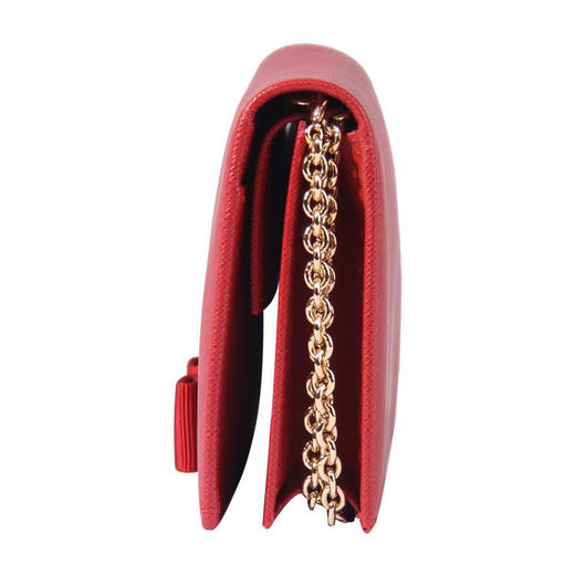 Salvatore Ferragamo/菲拉格慕女士牛皮红色钱包单肩包  FG2925702975 商品图2