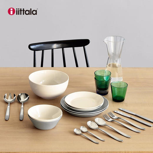 Iittala伊塔拉Teema经典主题系列简约陶瓷餐具盘子碟子点心盘小菜盘碟子17cm 商品图3