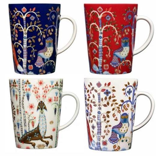 Iittala伊塔拉Taika魔幻森林系列明星同款ins陶瓷马克杯400ML 商品图0