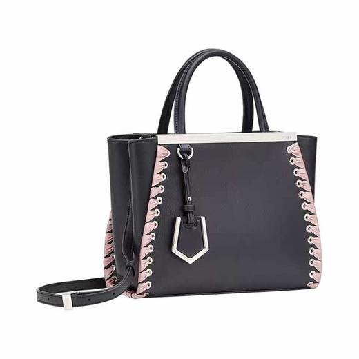 FENDI/芬迪 女士黑色休闲牛皮提挎两用手提包 FE2925790099 商品图1