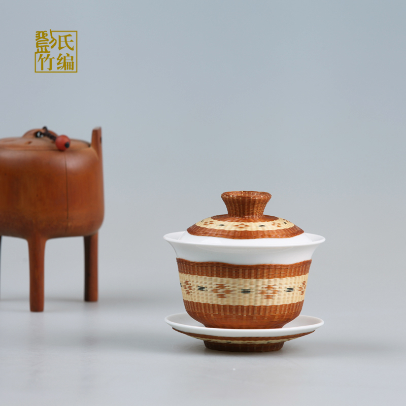 碧潭散花三才碗