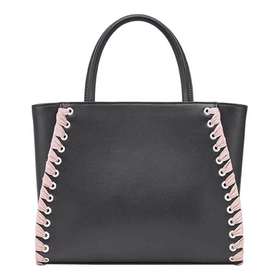 FENDI/芬迪 女士黑色休闲牛皮提挎两用手提包 FE2925790099