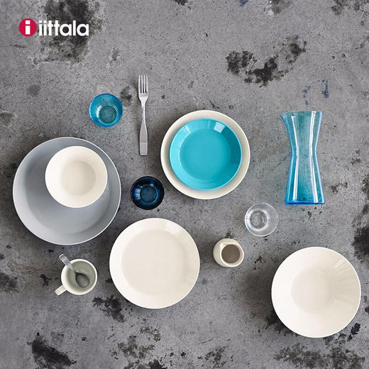 Iittala伊塔拉Teema经典主题系列简约陶瓷餐具盘子碟子点心盘小菜盘碟子17cm 商品图2