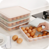 【保鲜盒】厨房24格鸡蛋盒冰箱保鲜盒便携野餐鸡蛋收纳盒塑料鸡蛋盒蛋托蛋格 商品缩略图1