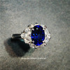 【每日特选】Pt900铂金皇家蓝蓝宝石钻石戒指 6-11- 商品缩略图5