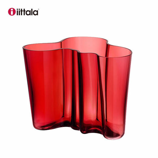 Iittala伊塔拉传奇湖泊系列-进口北欧手工摆件透明花瓶160mm 商品图4