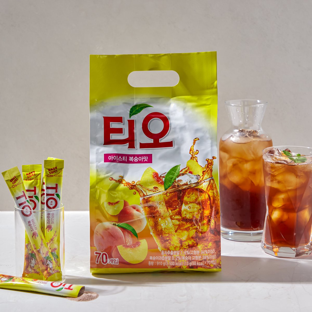 [TiO] 冰饮 冰水蜜桃 Aichi peach taste 70 mouth13g*70JPY带授权招加盟代理