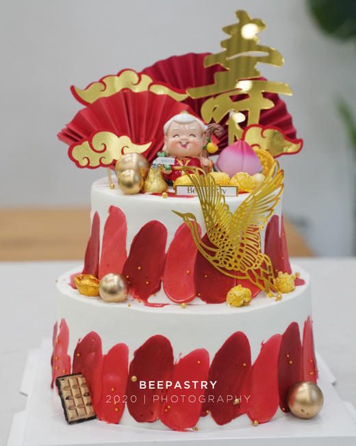 寿星奶奶B款双层 商品图0