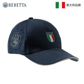 意大利BERETTA蓝色丛林迷彩图案棒球帽