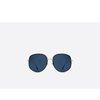 DIOR 男女同款 蓝色螺纹镜框 飞行员太阳镜DR2025925860 商品缩略图0