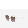 DIOR 女士浅金 大框时尚太阳镜DR2025917860 商品缩略图1