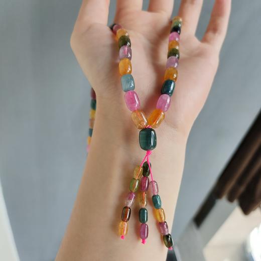 碧玺筒珠项链 商品图0