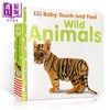 【中商原版】DK触摸启蒙 野生动物 Baby Touch and Feel Wild Animals 词汇认知启蒙 早教益智 英文原版 0-3岁 触摸书 商品缩略图0