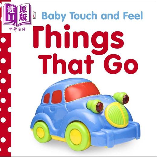 【中商原版】DK触摸启蒙 交通工具 Baby Touch and Feel 儿童英语启蒙触摸纸板书 撕不烂 边学边玩 英文原版 0-3岁 触摸书 商品图1