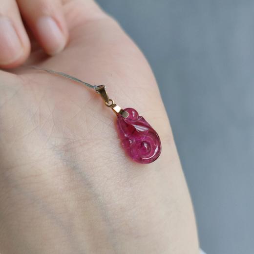 18k碧玺吊坠 商品图1