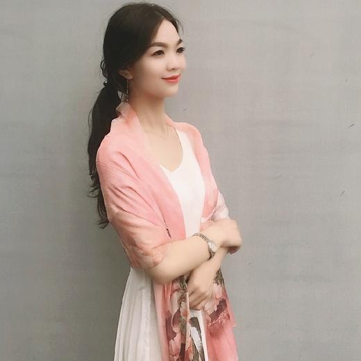 优品堂“如花似玉”桑蚕丝空调巾 商品图5