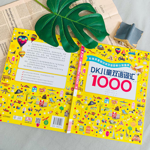 【适合3-8岁】《DK儿童双语词汇1000》1000个常用单词 23个生活场景  支持小达人点读笔 商品图2