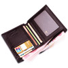 七匹狼 男士短款钱包 头层牛皮革竖款男式票夹多功能驾驶证件卡包 3A1313232-02咖色 商品缩略图2