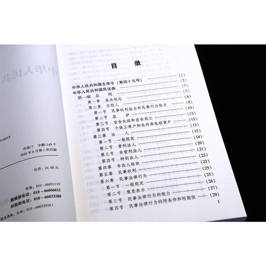 中华人民共和国民法典 含草案说明 商品图0