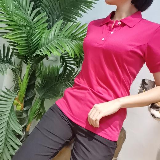 SALEWA沙乐华/女款速干多色防晒短袖POLO衫 CW21716 商品图9