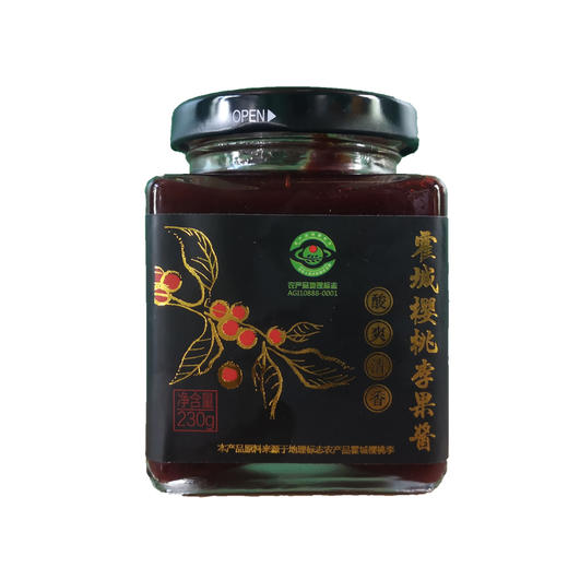霍城樱桃李果酱 230g*6瓶 商品图0
