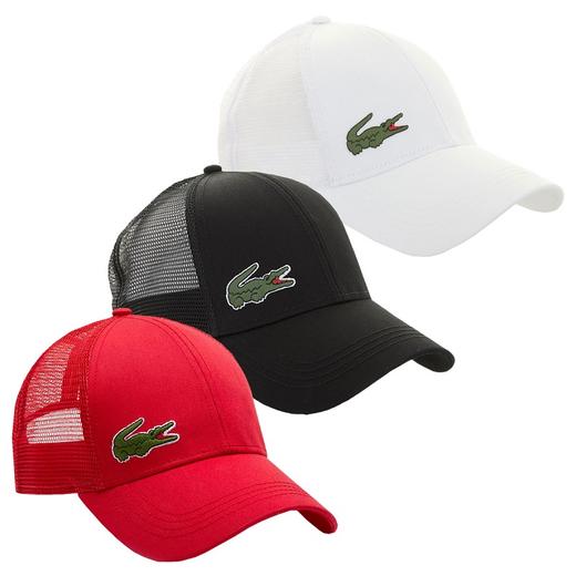 lacostetrucker透气网球帽