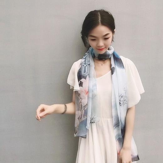 优品堂“如花似玉”桑蚕丝空调巾 商品图6