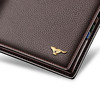 七匹狼 男士短款钱包 头层牛皮革竖款男式票夹多功能驾驶证件卡包 3A1313232-02咖色 商品缩略图5