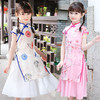 KNE-女童旗袍表演服 夏装儿童古装中国风女孩连衣裙潮 商品缩略图0
