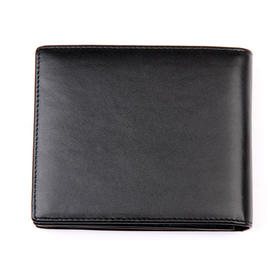 七匹狼钱包男士短款钱包礼盒 商务休闲横款钱夹时尚百搭新款头层牛皮 黑色3A0813163-01