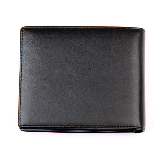 七匹狼钱包男士短款钱包礼盒 商务休闲横款钱夹时尚百搭新款头层牛皮 黑色3A0813163-01 商品图0