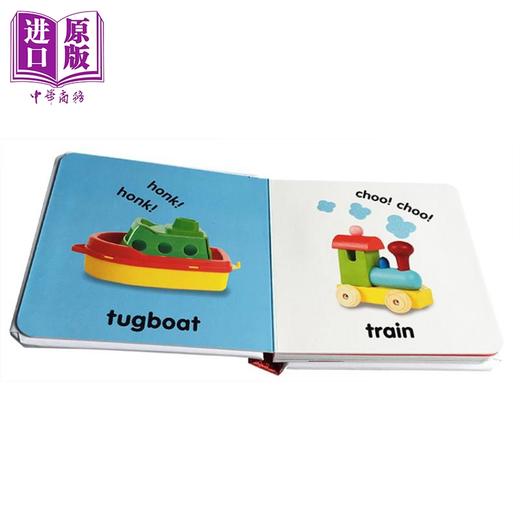 【中商原版】DK触摸启蒙 交通工具 Baby Touch and Feel 儿童英语启蒙触摸纸板书 撕不烂 边学边玩 英文原版 0-3岁 触摸书 商品图2