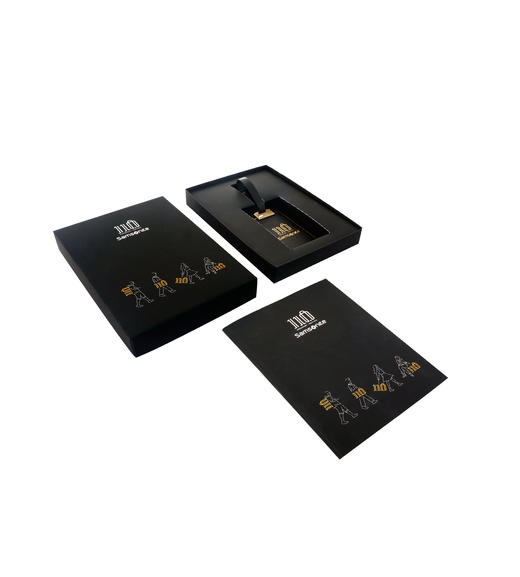 【赠品】新秀丽110周年纪念版行李牌礼盒(赠品，不单独购买） 商品图0