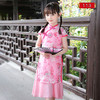 KNE-女童旗袍表演服 夏装儿童古装中国风女孩连衣裙潮 商品缩略图2