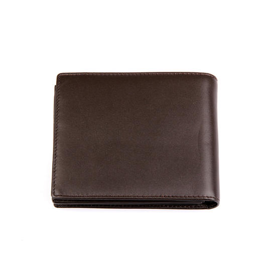 七匹狼钱包男士短款钱包礼盒 商务休闲横款钱夹时尚百搭新款头层牛皮 咖啡色3A0813163-02 商品图0
